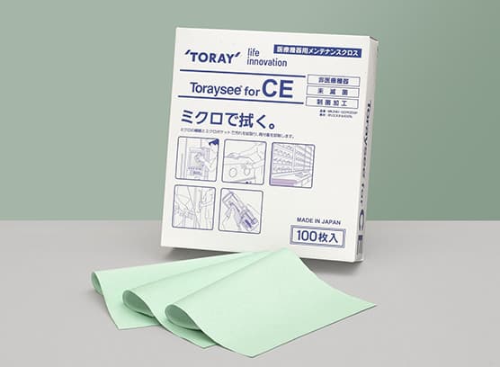 Stop Wiping with Tissues. Toray's "Toraysee" Is a Scientific Cloth That Scrapes Oil Films at the Micron Level.