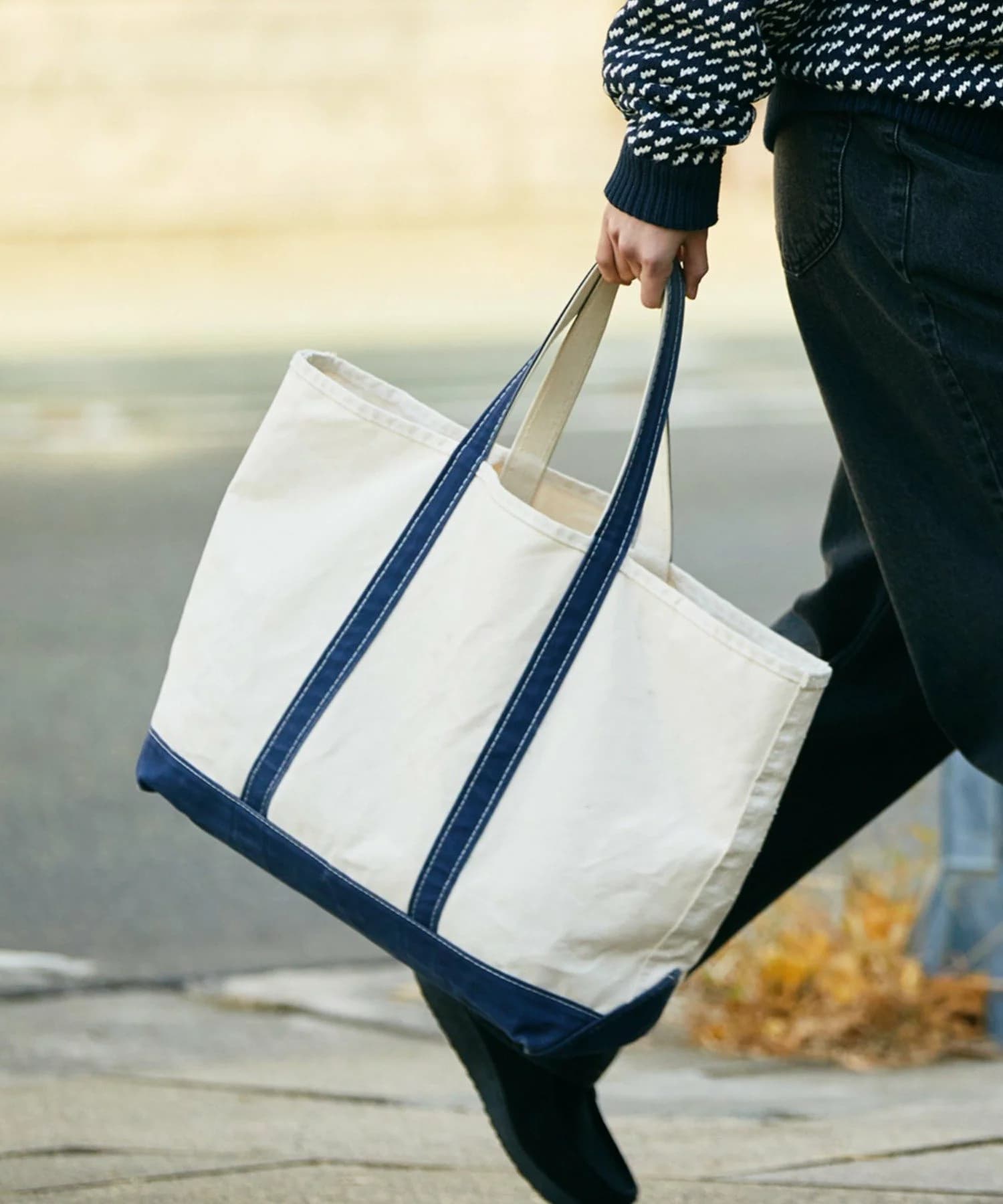A Bag Built to Carry Ice. The L.L.Bean Tote Stands on Its Own — A Lifetime Companion.