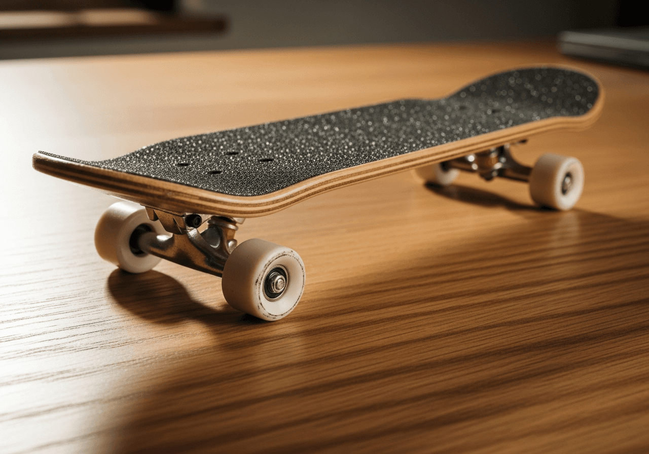 The Second Skateboard That Lives on a Desk: Fingerboarding