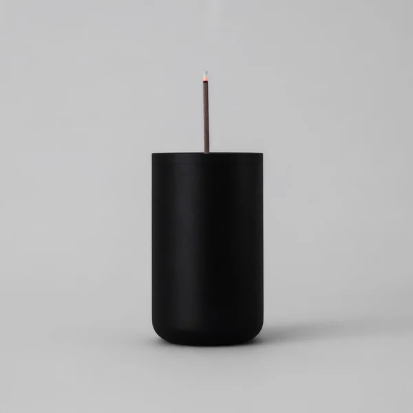 Carry Your "Scent" With You. "BINSCENT" Is a Mobile Incense Burner Carved from a Solid Block of Aluminum