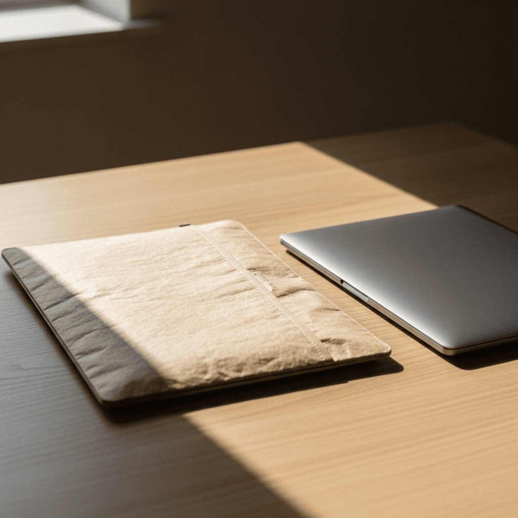 Light as Paper, Tough Against Rain: The Anaheim Laptop Sleeve in Tyvek