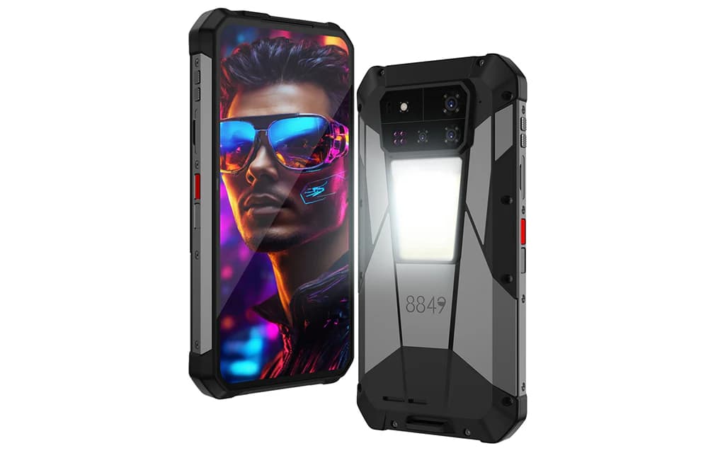 An Insane 26,000mAh. The "8849 Tank 4 Pro" Is the Ultimate Brick-Sized Smartphone with a Built-In Projector.