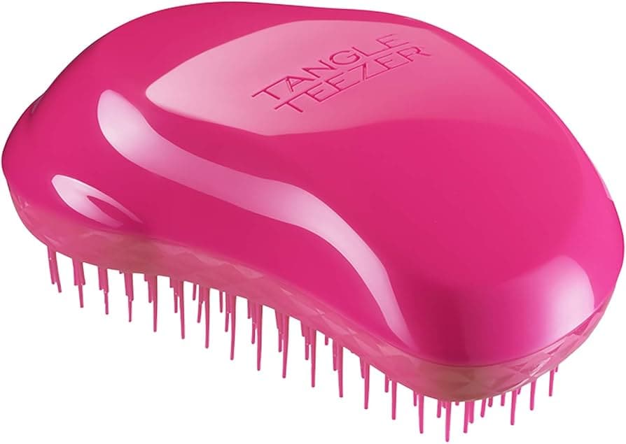 Tangled hair, undone in an instant. The "Tangle Teezer" is a beauty device for your hair.