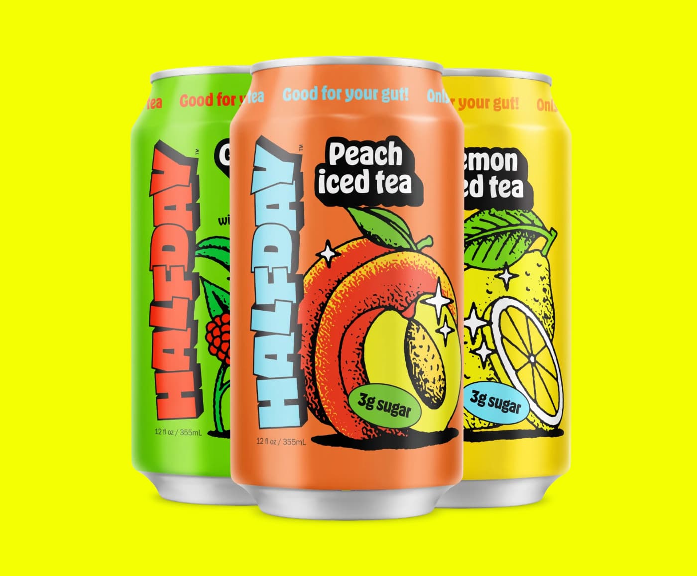 Breaking the Sugary Tea Curse: "Halfday Iced Tea" Is the Next-Generation Iced Tea That Doubles as Gut Care
