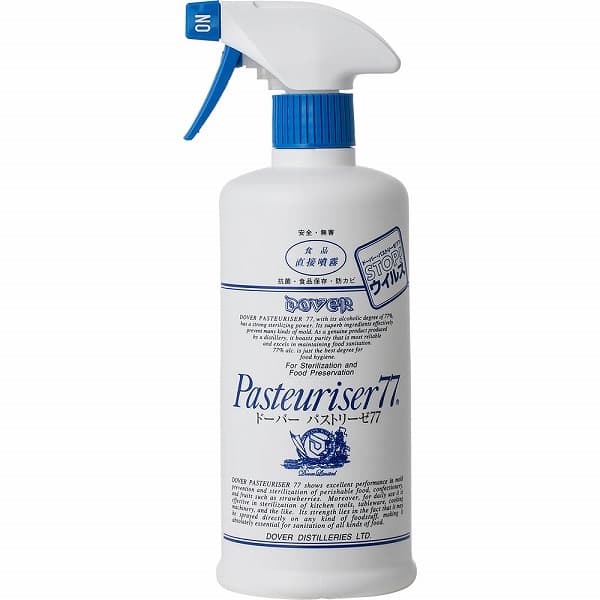 Safe Even on Food: "Pastoriser 77" Is the Ultimate Spirit That Wipes Out Grime and Germs Throughout Your Home