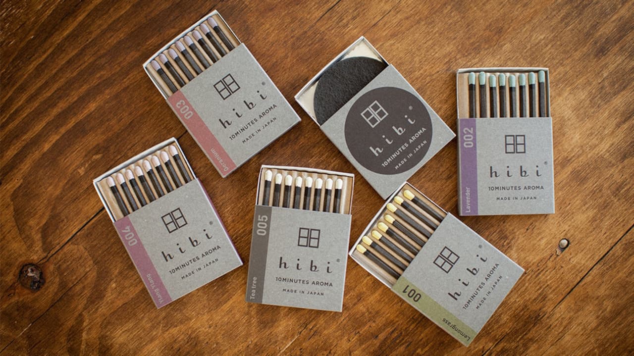 No Lighter Required. With "hibi," Just Strike a Match and Set Off on a 10-Minute Journey.