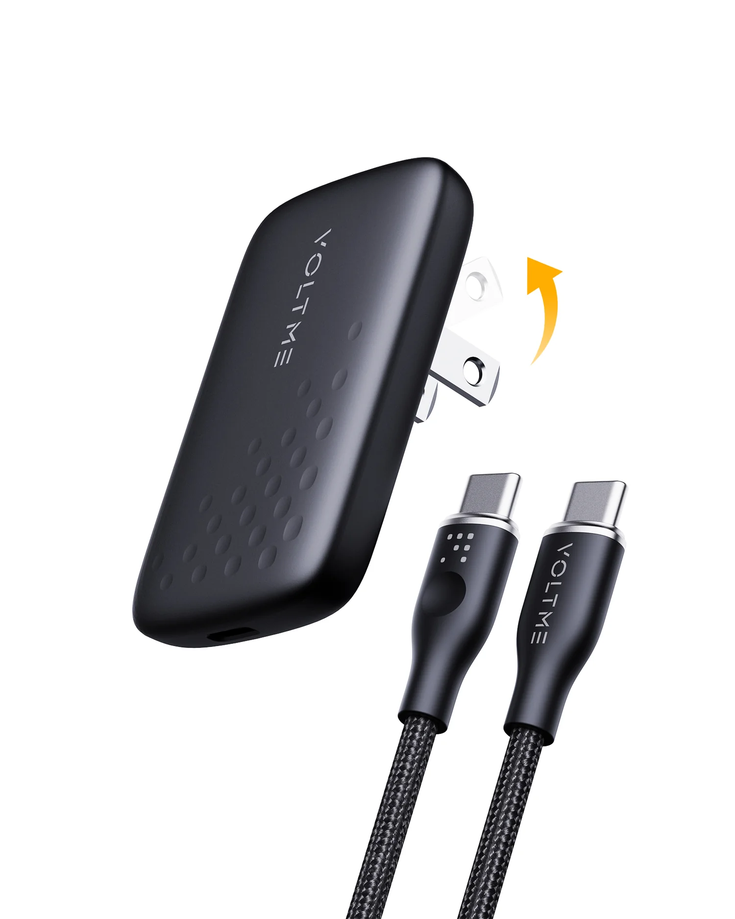 Beyond the World's Smallest: The Miraculous Fingertip-Sized Charger with Foldable Prongs — "VOLTME Revo 30 Evo"