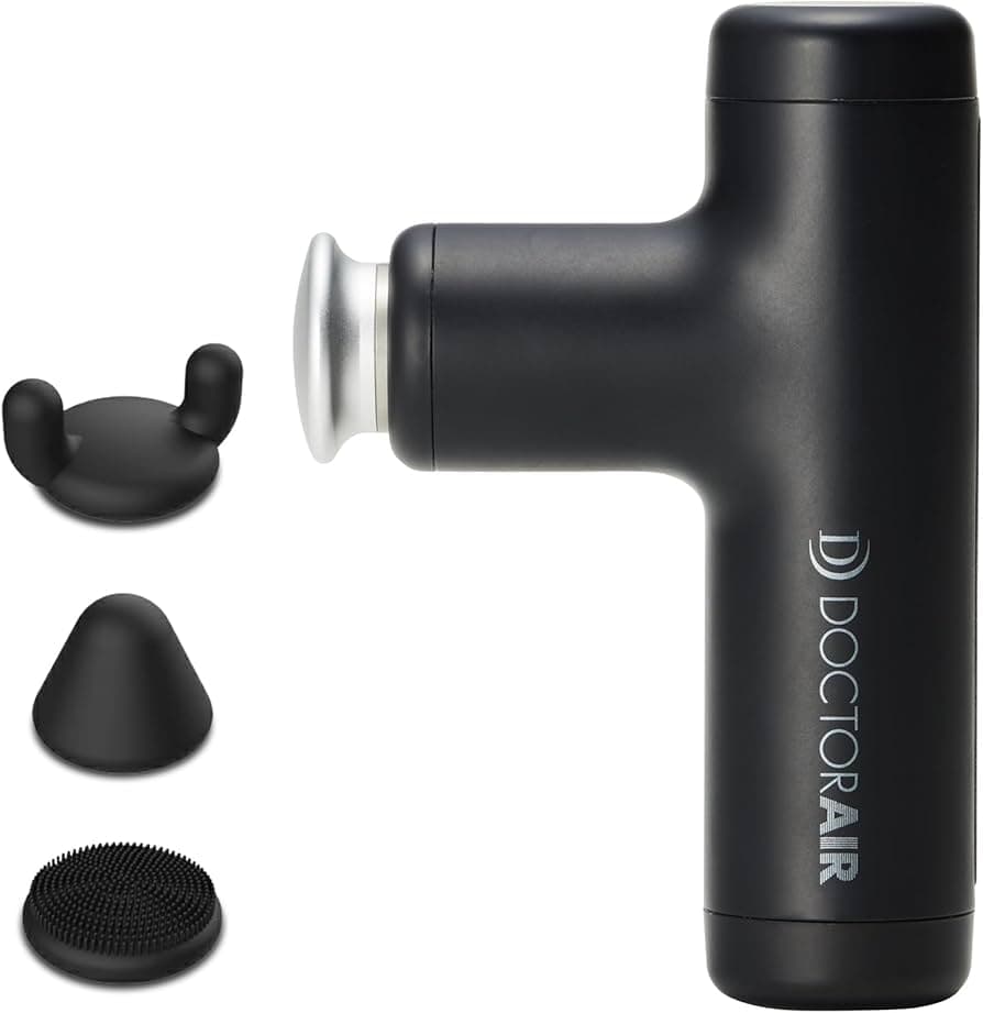 A pocket-sized chiropractor: the Dr.Air ExaGun Hyper is a savior for the chronically stiff-shouldered.
