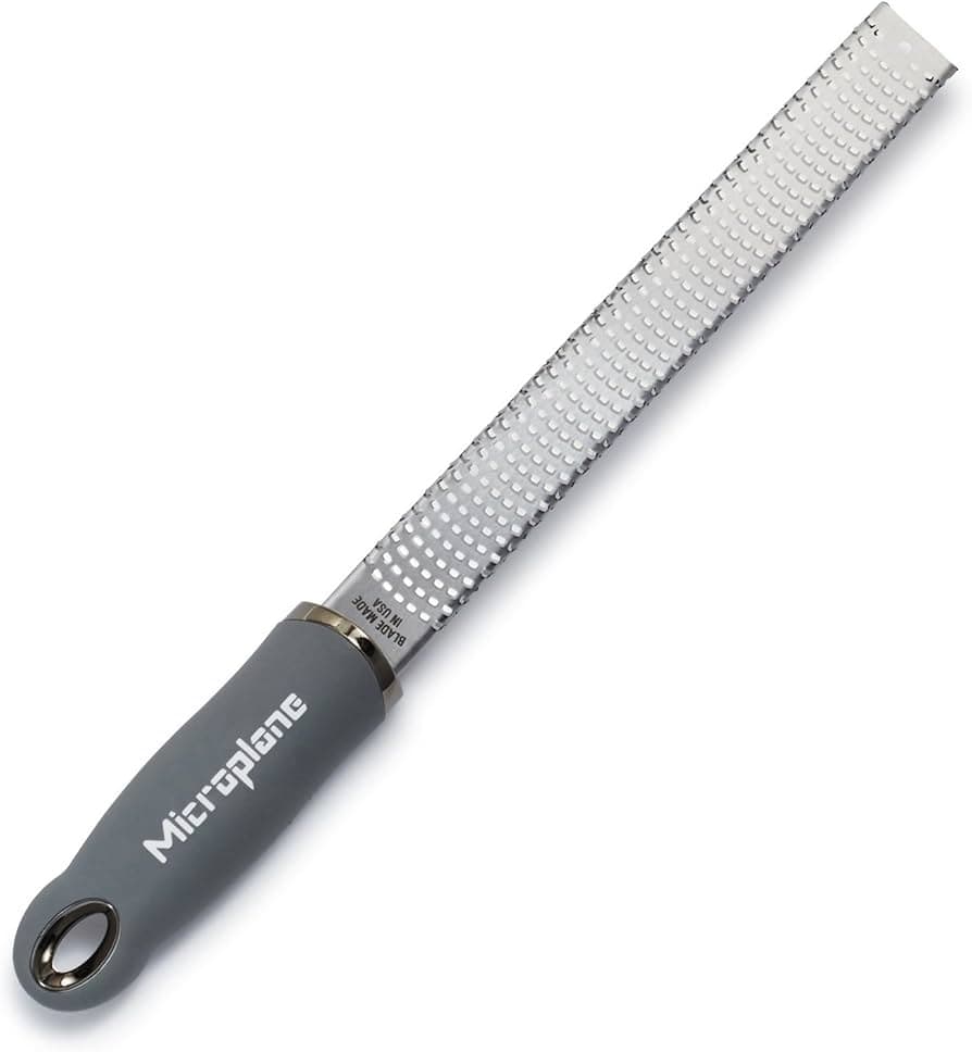 Ginger That Doesn't Turn Stringy. The "Microplane" Is the Magic Wand That Awakens the Aroma of Your Cooking